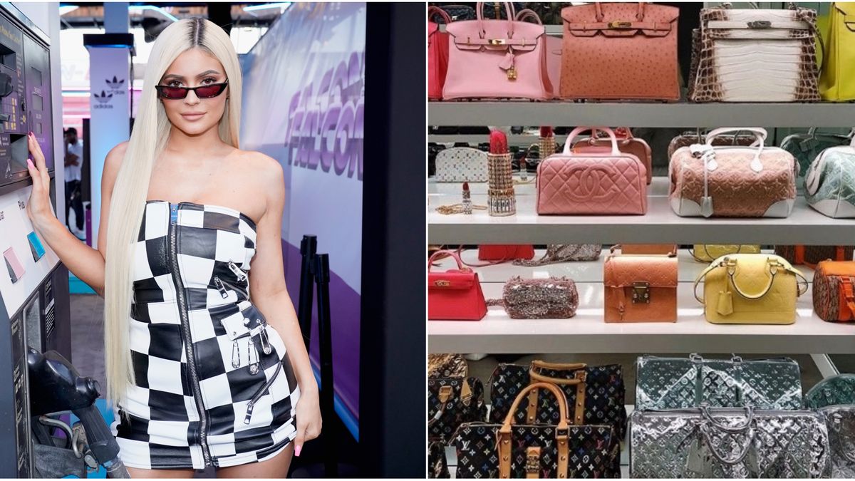 Kylie Jenner Shows Off Growing Handbag Collection (Again) And It's Nearing  The £1 Million Mark