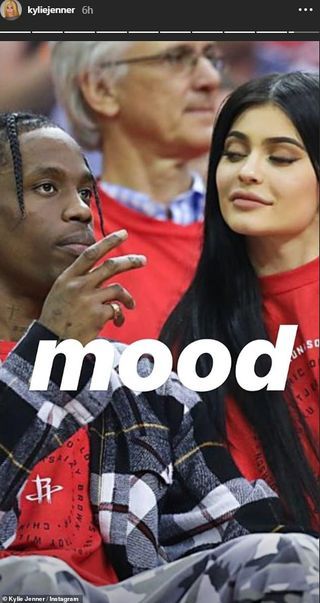 Kylie Jenner Posts A Flirty Instagram Story With Travis Scott 