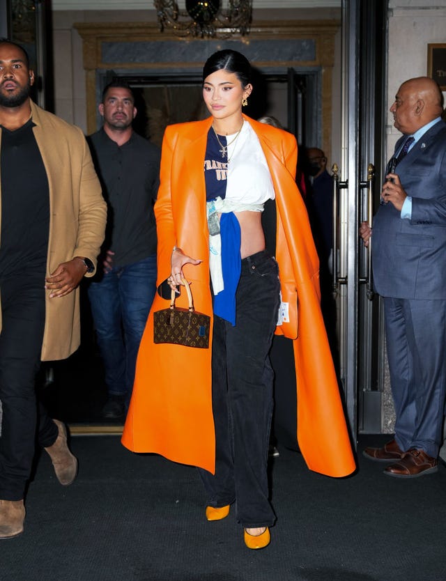 Kylie Jenner Wore A Sexy Lace Catsuit To New York Fashion Week 