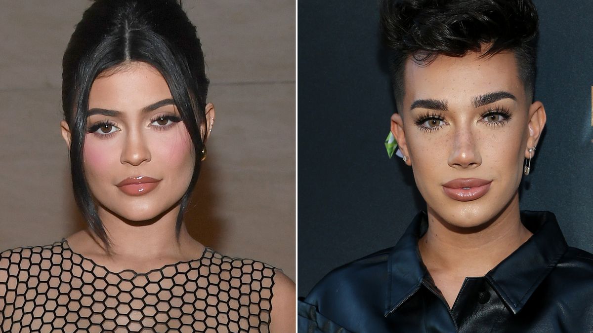 James Charles and Kylie Jenner Wear Matching Dior Nike Sneakers