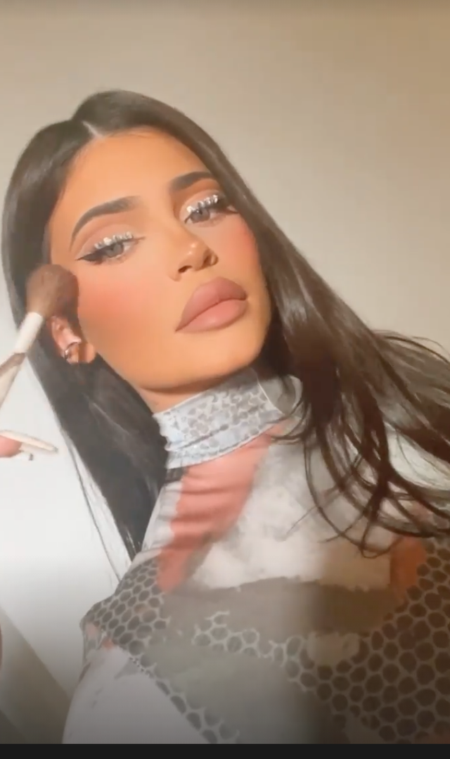 kylie jenner makeup night out