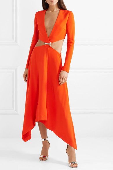kylie jenner orange dress
