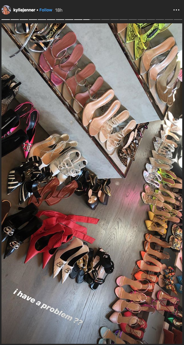 Kylie Jenner Closet on Instagram: “late on this sorry