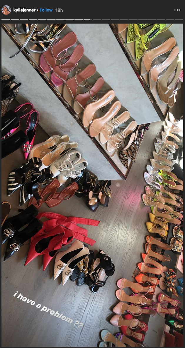 Why Kylie Jenner's Shoe Collection Has Desi Twitter Abuzz