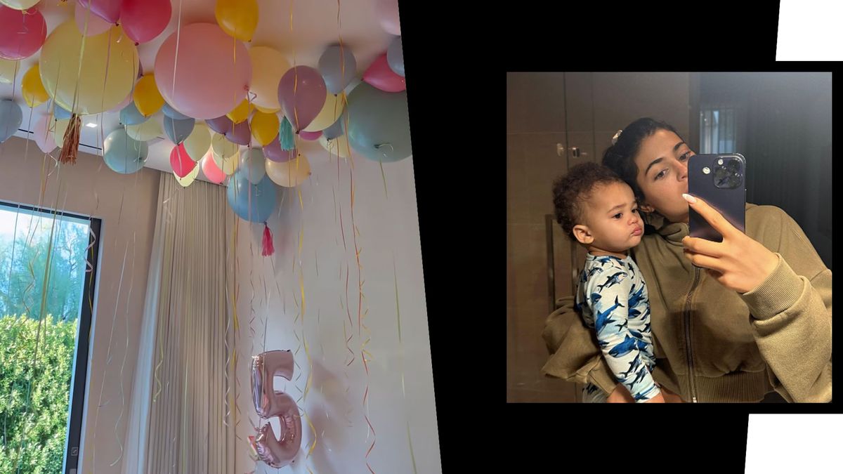 kylie jenner aire stormi birthday