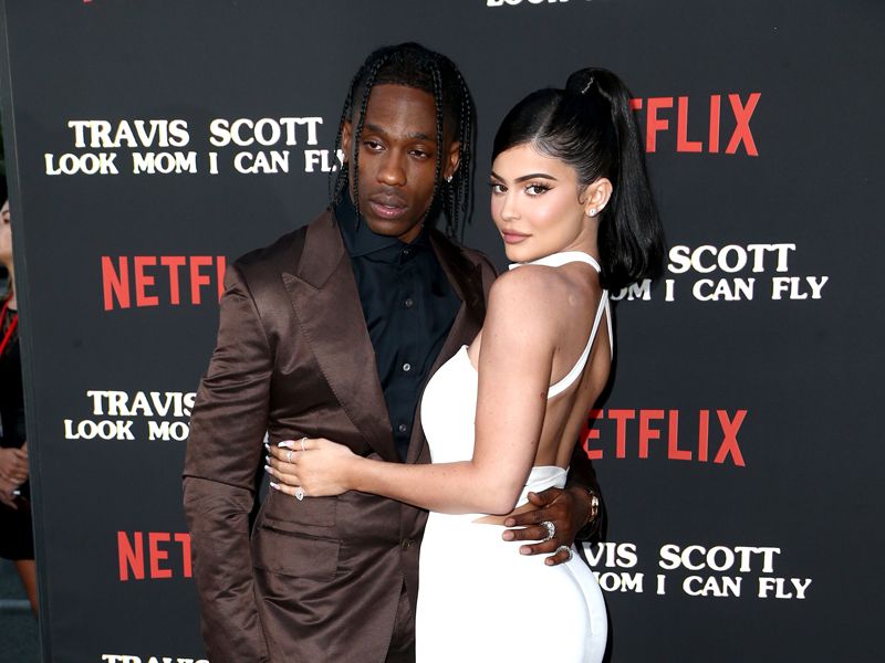 Kylie Jenner and Travis Scott Shop, And She's Wearing Nike!