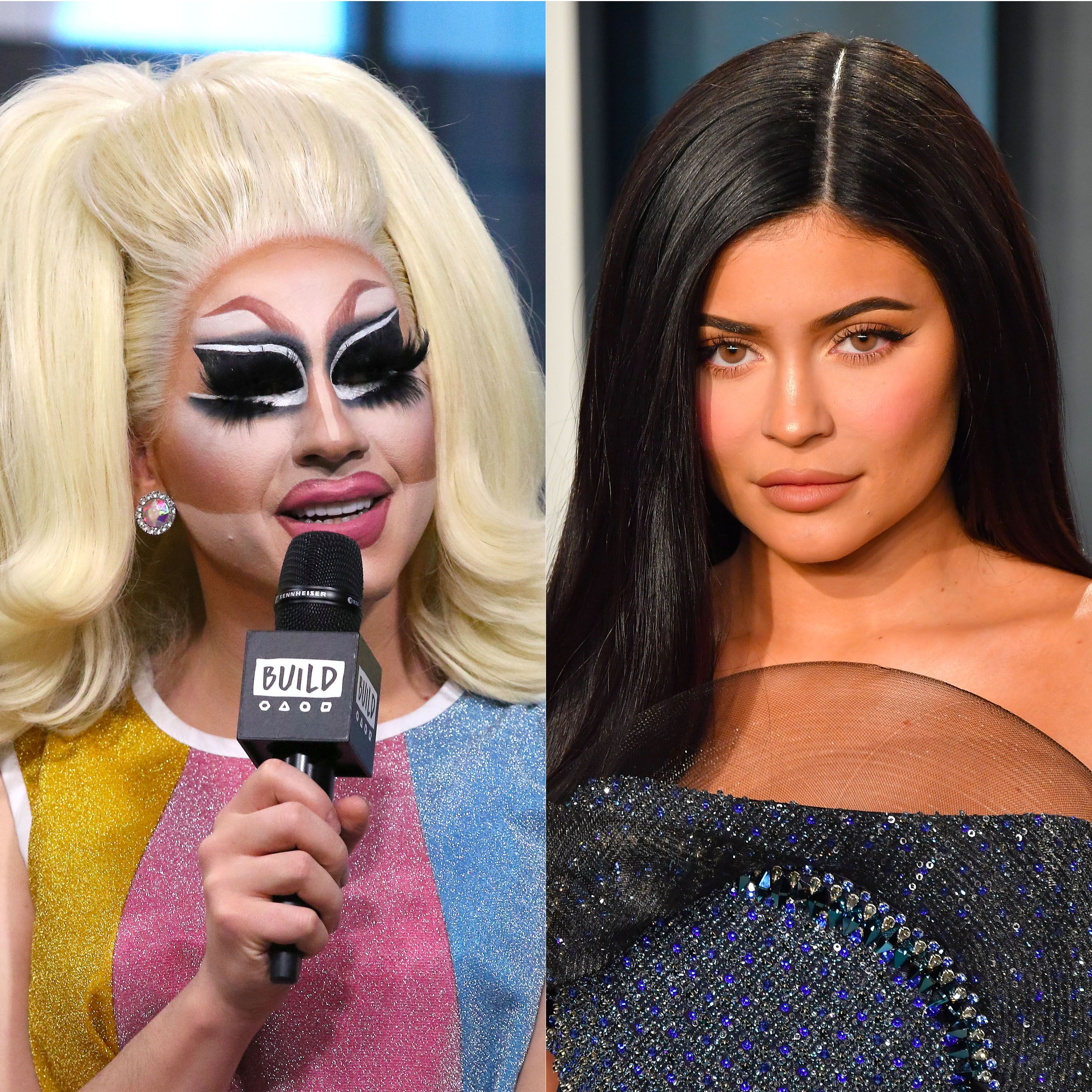 Trixie Mattel responds to claims that Kylie Jenner copied her lip gloss packaging