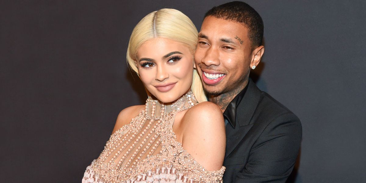 Kylie Jenner wears all black to the mall with boyfriend Tyga in LA