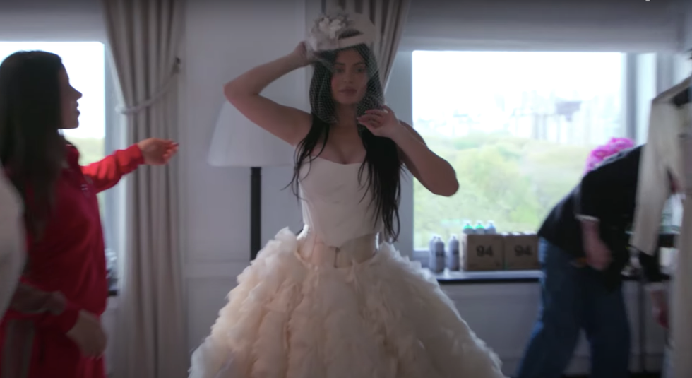 Kylie Jenner's bizarre Met Gala wedding dress explained as fans