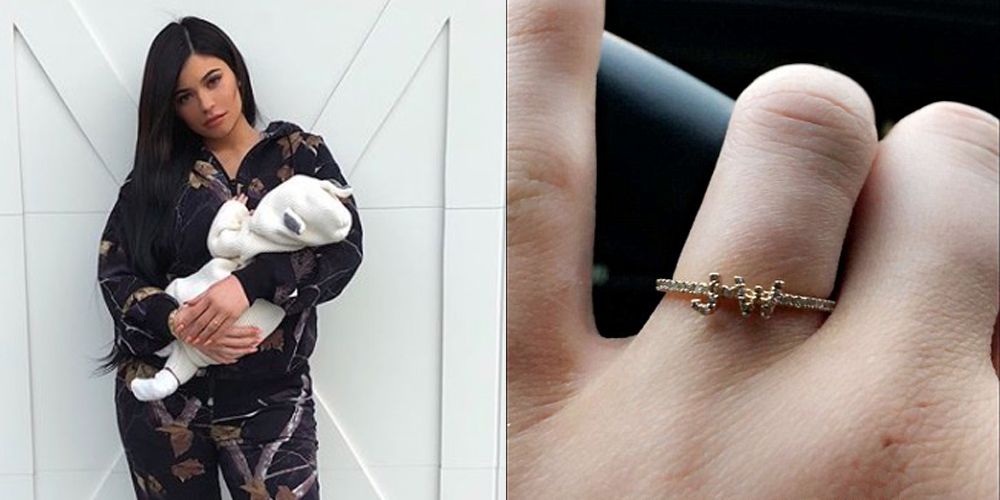Kylie Jenner Promise Ring Tyga