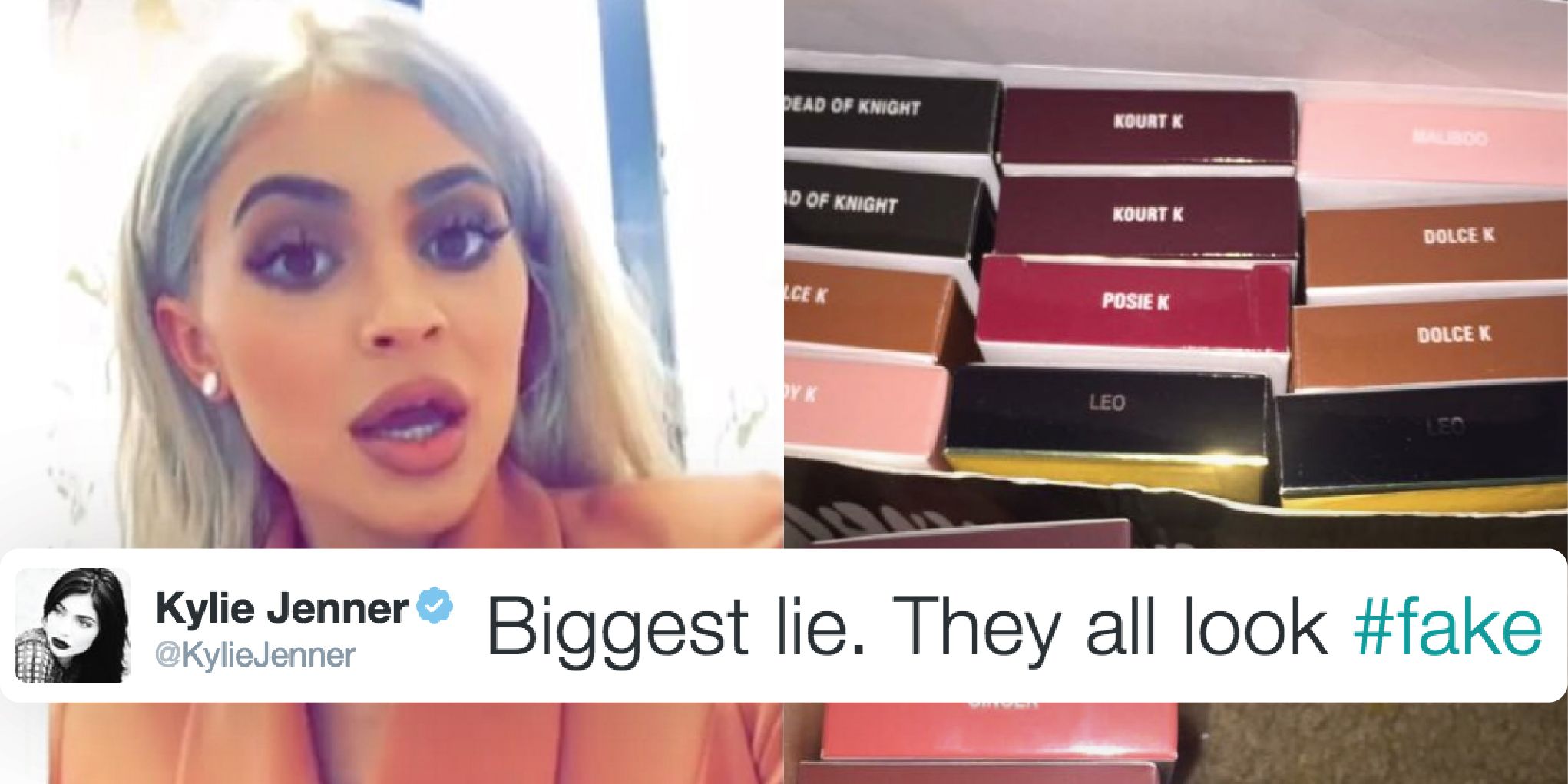 Really Terrifying to Buy Fake Kylie Cosmetic Lip Kits