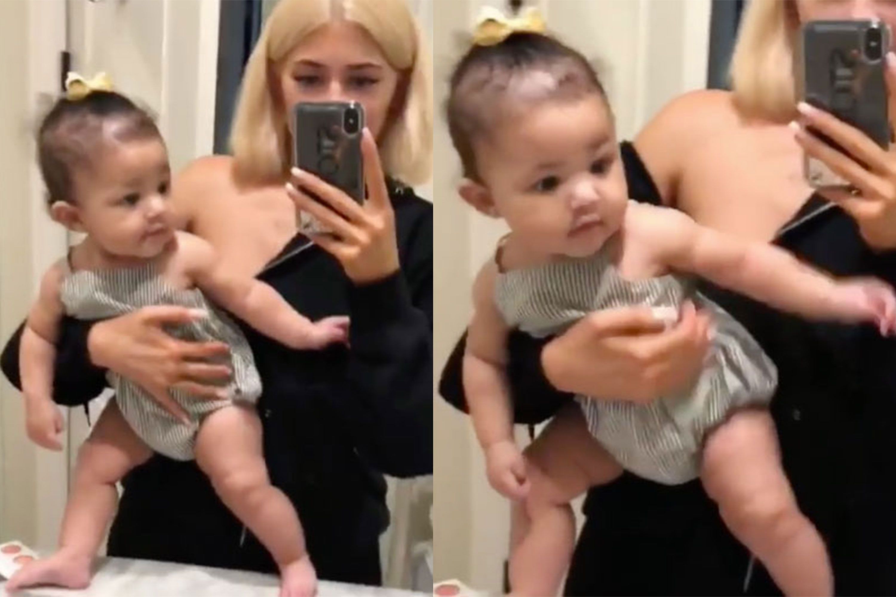 Kylie Jenner Cradles Baby Stormi in Gucci Like a Superstar