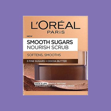 l'oreal smooth sugar nourish cocoa face and lip scrub review