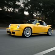 ruf ctr 30th anniversary front 3 4 on road