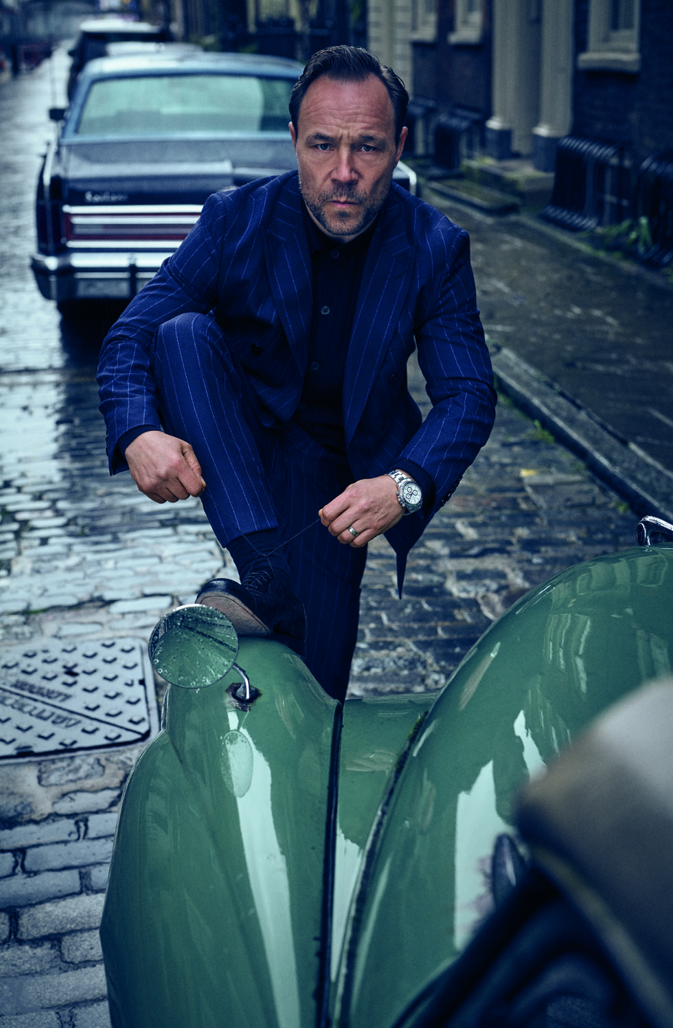 stephen graham photographed for the cover of esquire spain by charlie gray