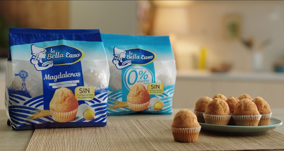 magdalenas la bella easo, ideales para cupcakes