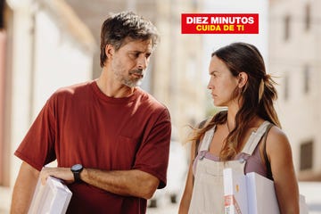 hugo silva y megan montaner en la buena suerte