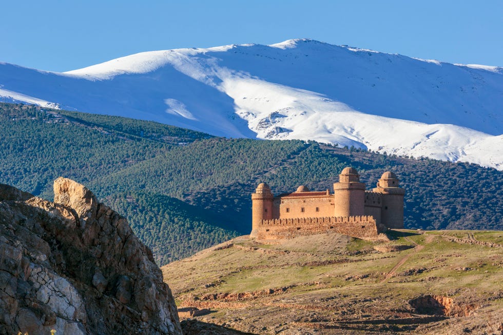 the castle at Calahorra, Spain