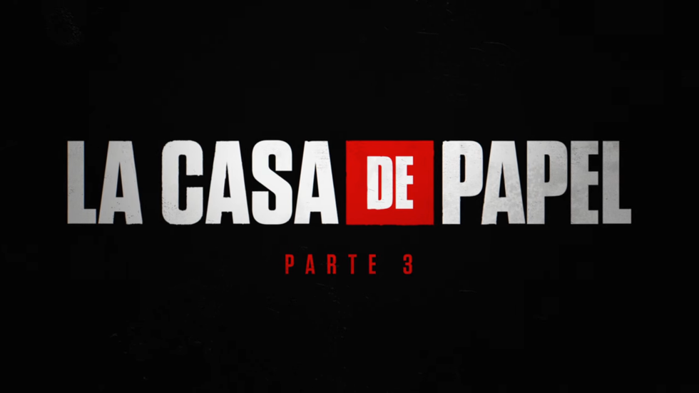 fecha de estreno de la tercera temporada de 'La casa de papel'