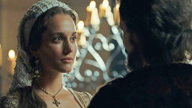 silvia alonso es germana de foix en 'la corona partida'
