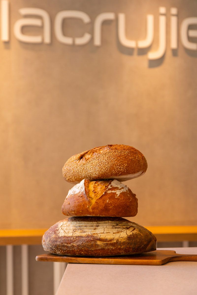 pan artesanal de la panaderia la crujiente en madrid