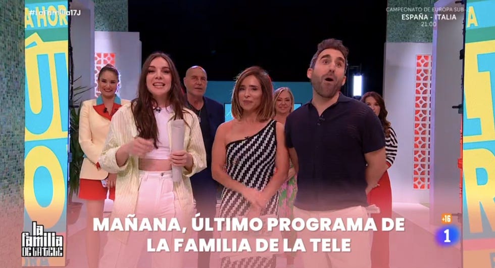 la familia de la tele