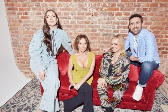 la familia de la tele presentadores