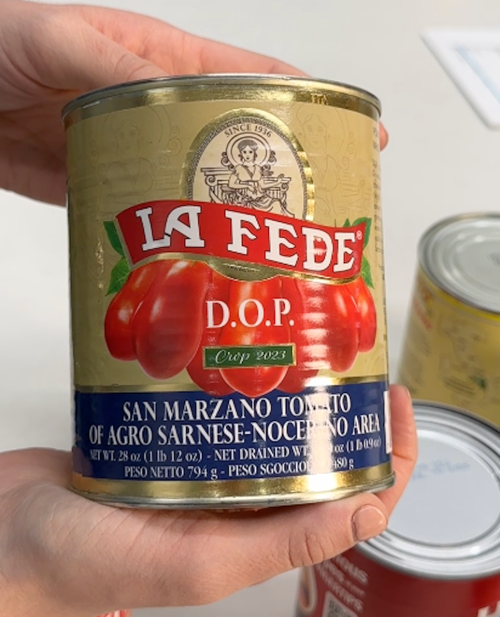 la fede canned tomatoes
