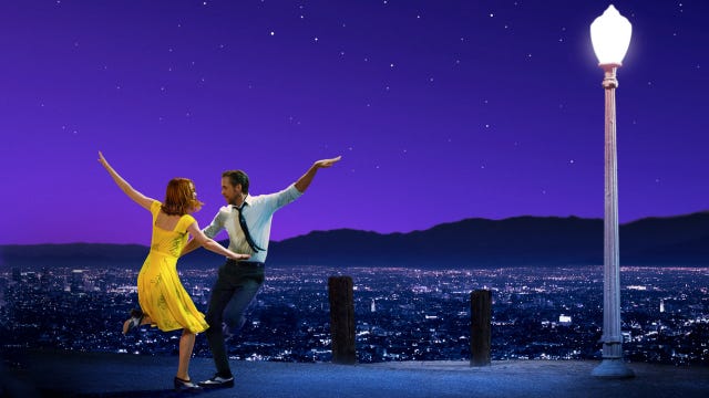 La la land (2016) Emma Stone y Ryan Gosling