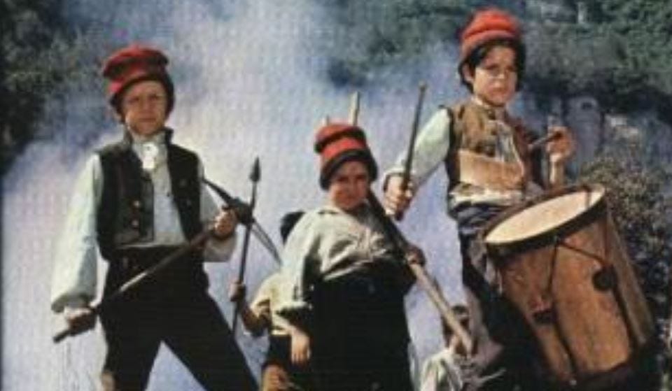 la leyenda del tambor 1982, con jorge sanz
