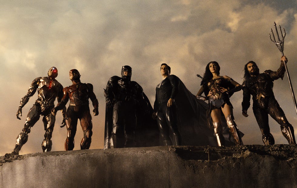 el estreno en hbo de la liga de la justicia de zack snyder