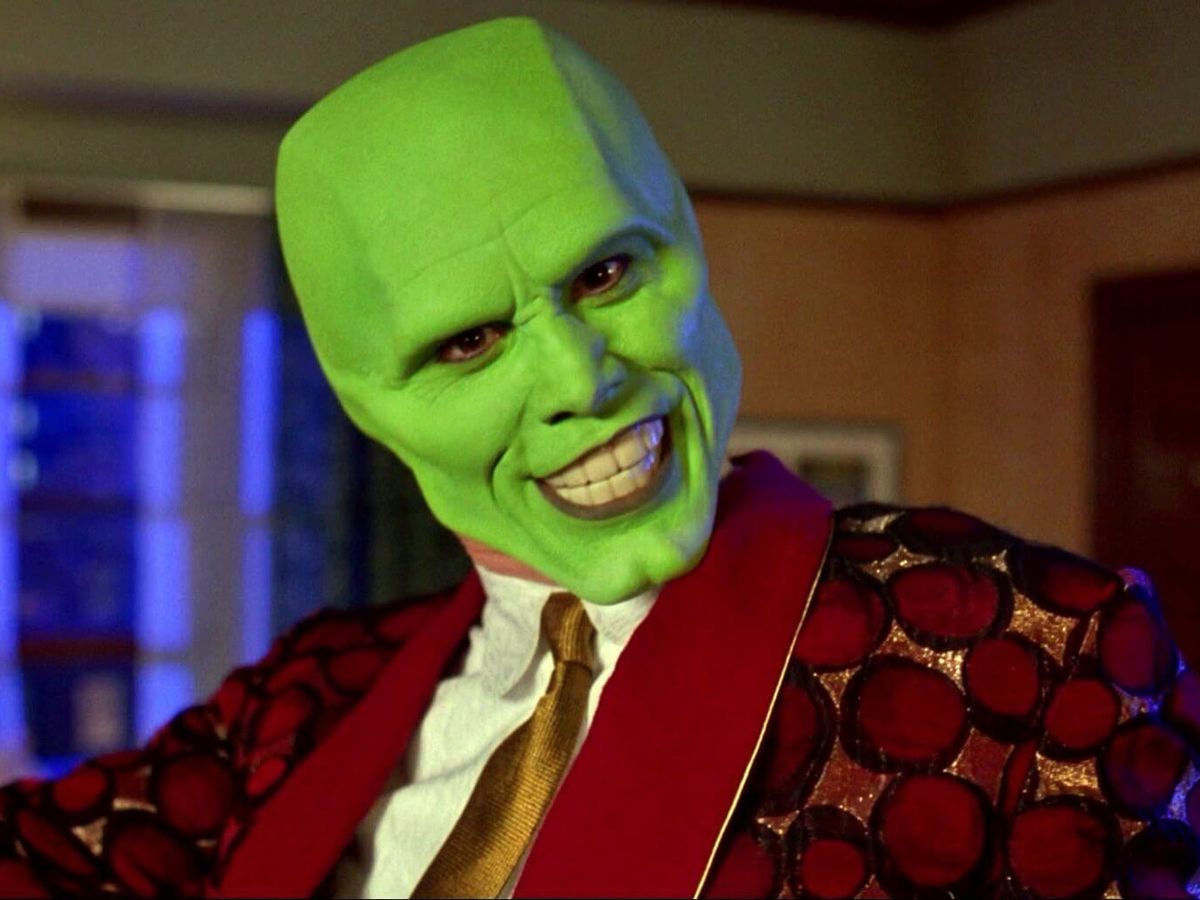 Máscara de Jim Carrey en The Mask
