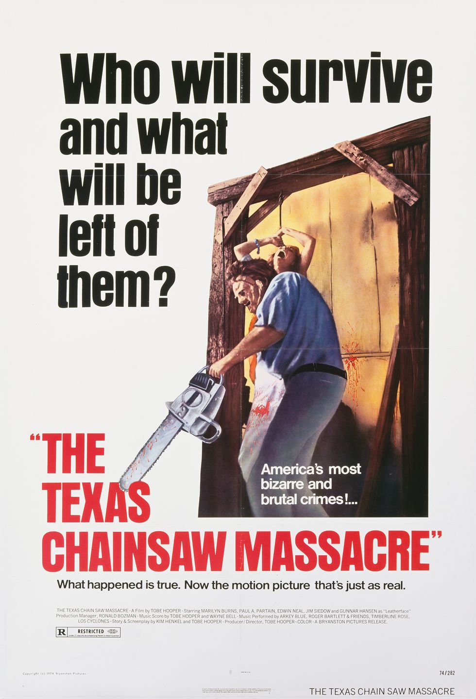 la matanza de texas poster