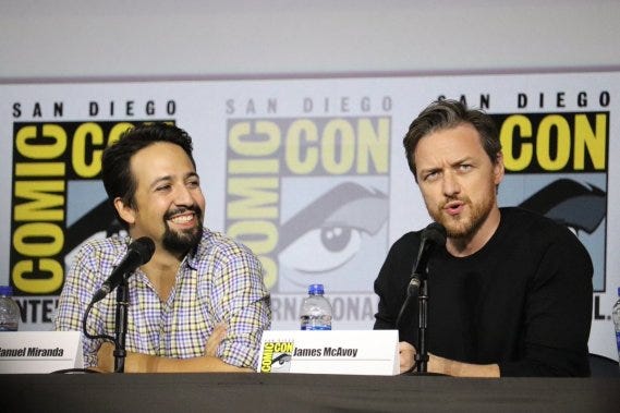 Los actores de 'La Materia Oscura' en la San Diego Comic Con 2019