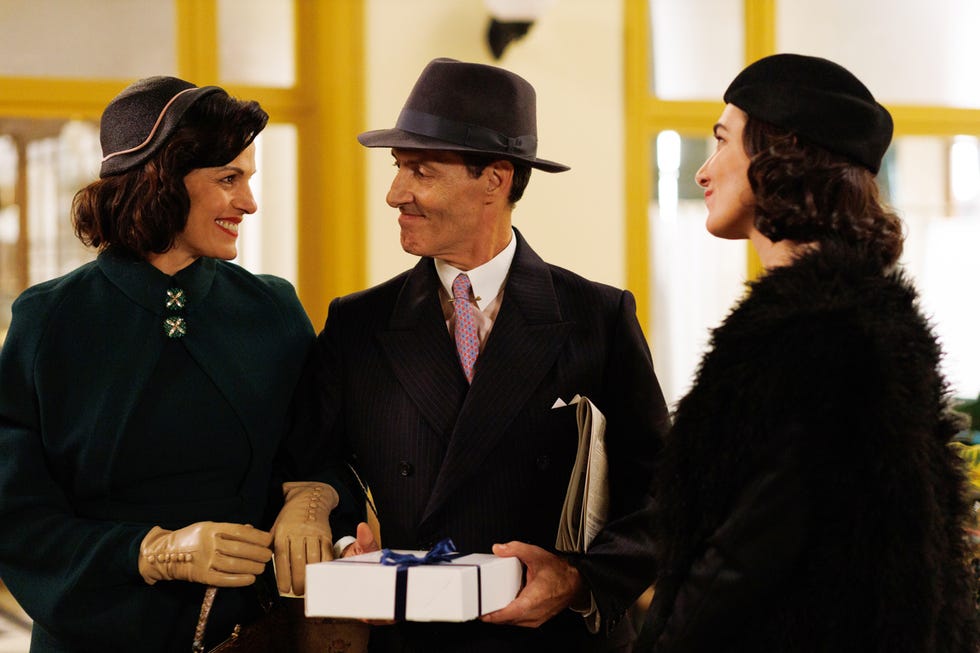 doña bárbara, fabio del moral y doña carla en 'la moderna'