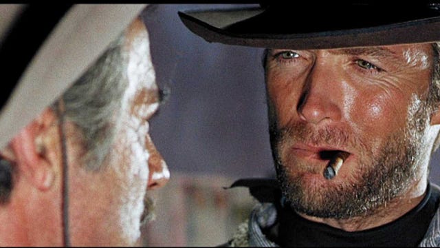 La muerte tenía un precio (1965) Clint Eastwood