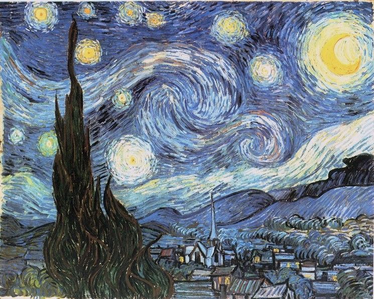 La noche estrellada Van Gogh elle.es