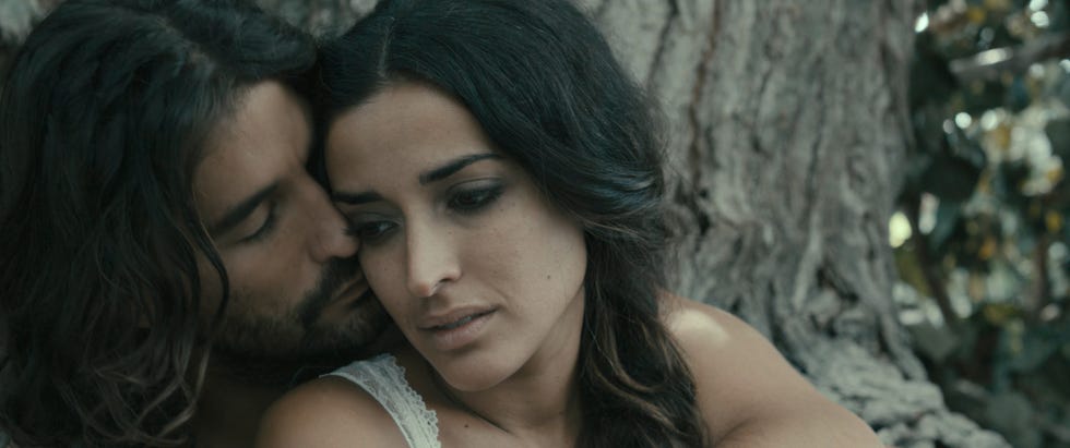 Álex garcía e inma cuesta en la novia