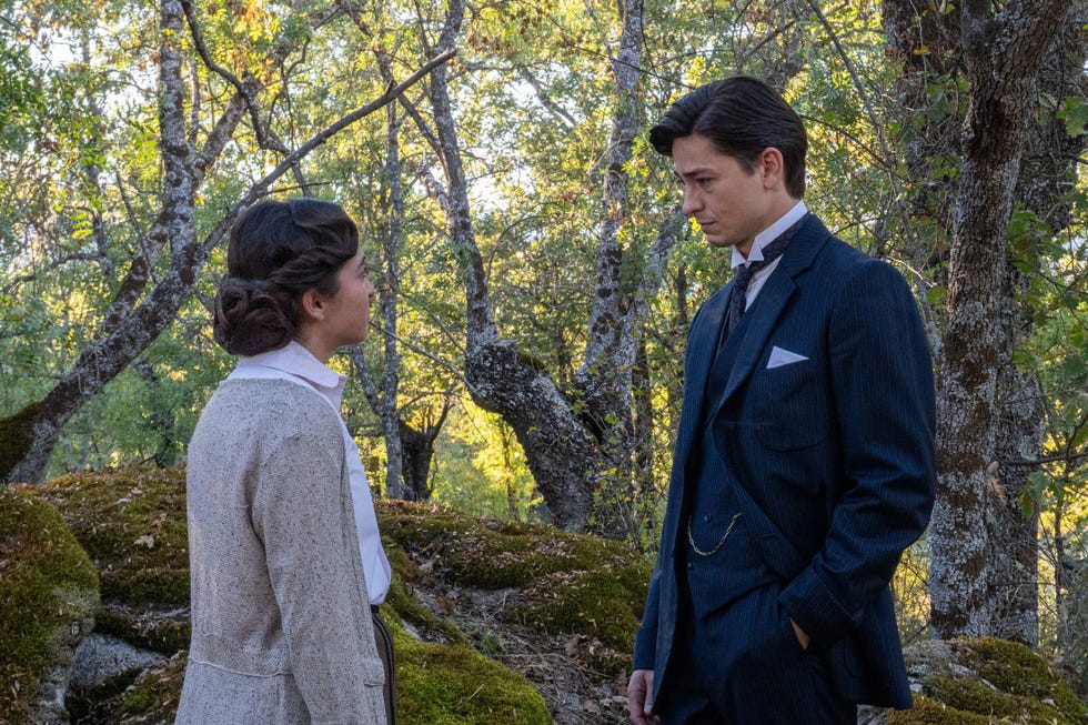 catalina y pelayo en 'la promesa'