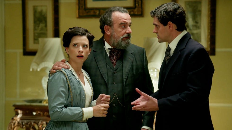 martina, alonso y jacobo en 'la promesa'
