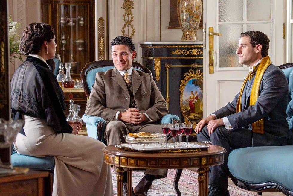 amailia, federico y lope en 'la promesa'