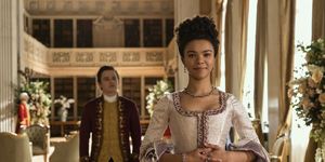 queen charlotte a bridgerton story l to r sam clemmett as young brimsley, india amarteifio as young queen charlotte in episode 102 of queen charlotte a bridgerton story cr liam danielnetflix © 2023