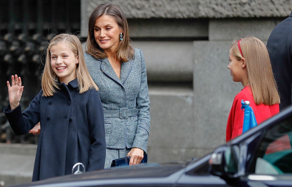Leonor, Princesa de Asturias, primeras palabras en un acto público