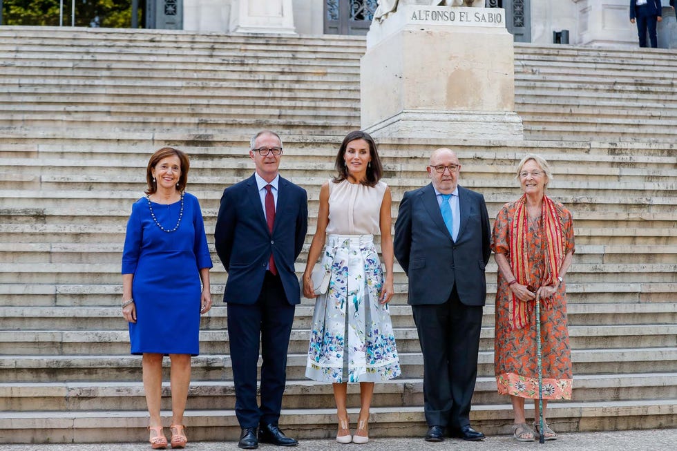 La Reina Letizia visita la BNE