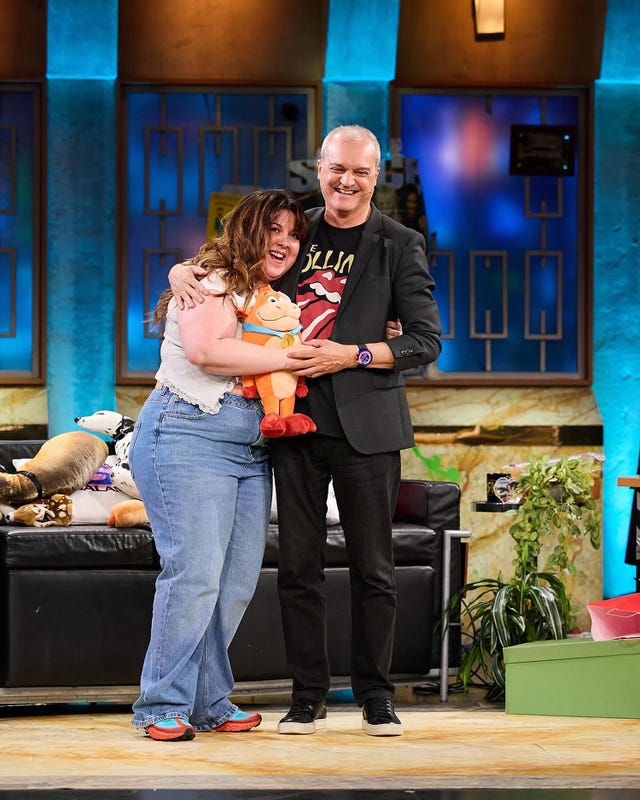 lalachus y ramon garcia en 'la revuelta'