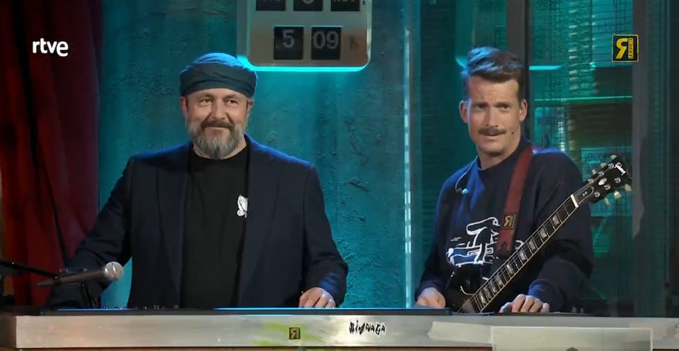 ricardo y grison en 'la revuelta'