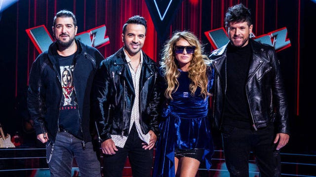 los coaches de la voz en 'El hormiguero'