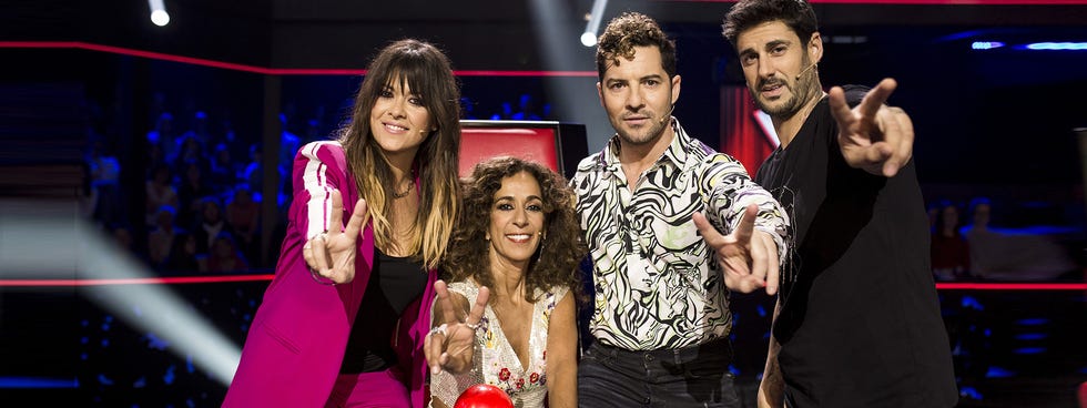 la voz kids coaches  bisbal  rosario melendi vanesa martin