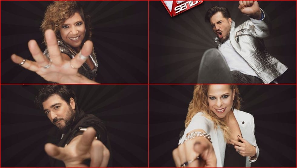la voz senior coaches