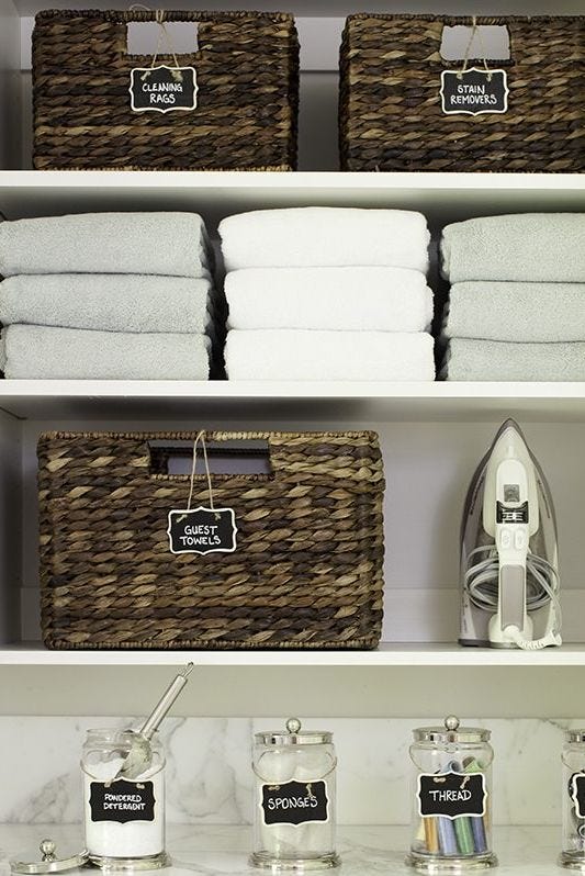 labels organization ideas